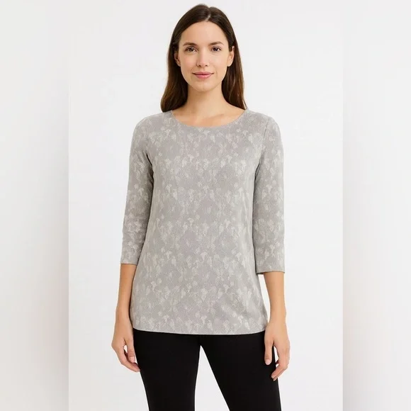 New banana republic bonded metallic lace sweater top blouse small party holiday - Picture 1 of 16